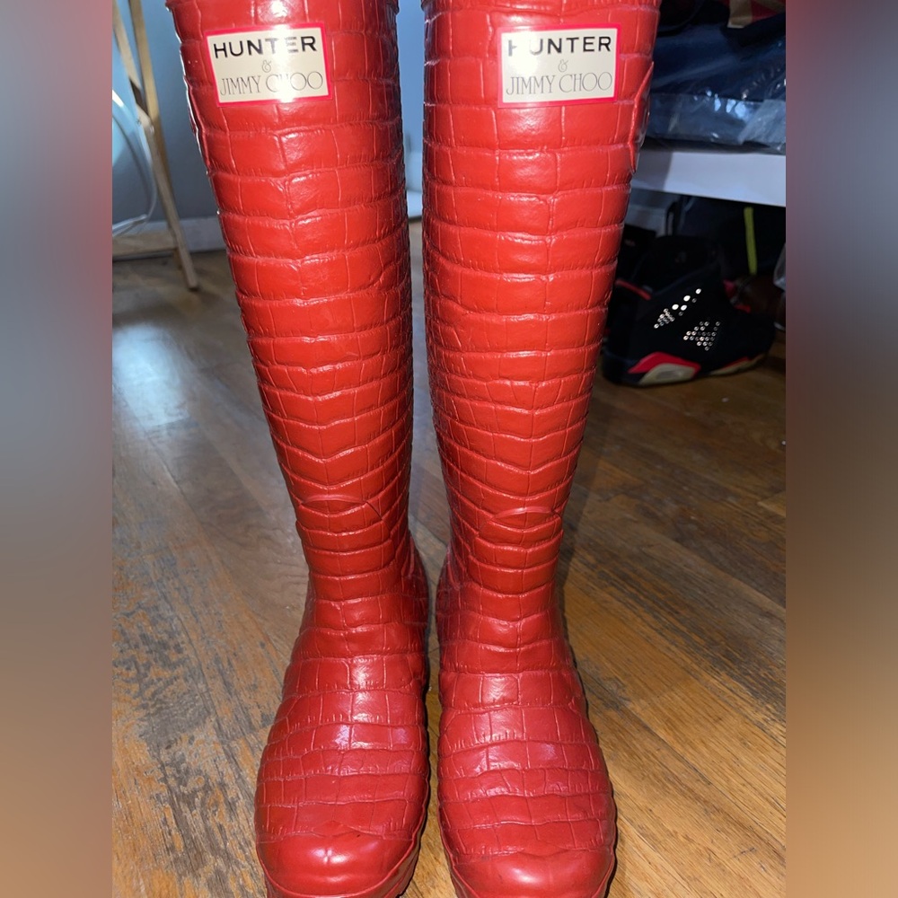 Jimmy choo x Hunter rain boots